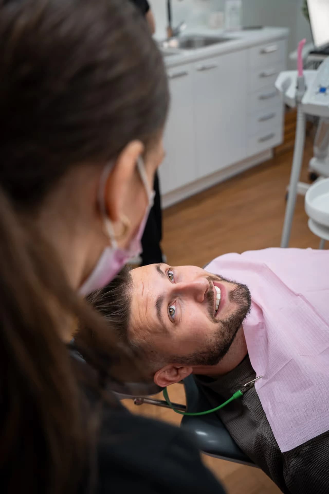 Interiér a tým zubní kliniky KissDent v centru Prahy